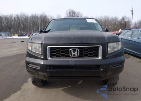 2007 Honda Ridgeline Rts from USA, damaged, VIN 2HJYK16497H533799